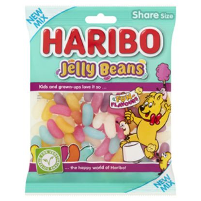 Picture of Haribo Jelly Beans Bags 140g x12